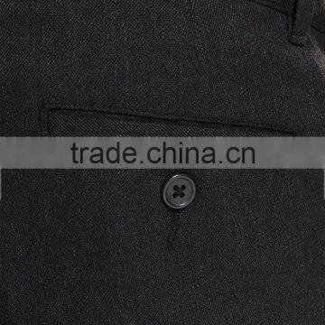 2016 Popular Latest Boys Flat Front Black School Uniform Pants photo-4