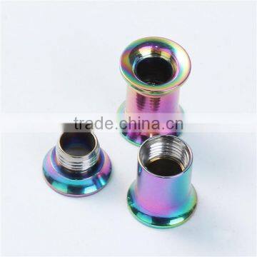 6mm Stainless Steel Ear Stretcher Expander Multicolor Colorful Ear Taper Expander Piercing photo-3
