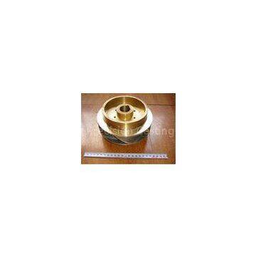 C83600 , C92700 copper alloy water pump impeller CNC machining pump parts