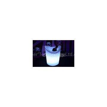 Customized Modern Eco-friendly Oval LED Ice Bucket rechargeable