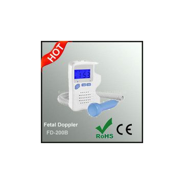 LCD Display Fetal Doppler with Alkalinity battery