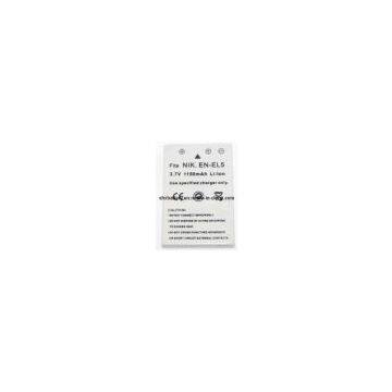 Camera Battery Fits Nikon EN-EL5 1150mAh
