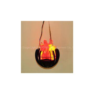 10W HANGING SILK FLAME EFFECT LED DECORATION LIGHT IN SCIMITAR SHAPE