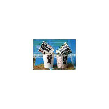 12 Ounce Custom Printed Paper Cups Disposable Coffee Cups With Lids And Sleeves