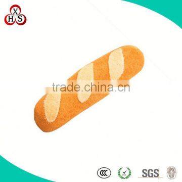 Fancy 18cm long Unique Cotton Food Plush Bread Toys