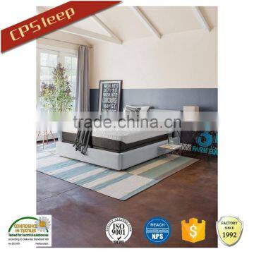 princess size cooling memory foam mattress suitable for adjustment mattress base