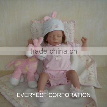 High quality 22'' silicon vinyl reborn baby dolls reborn sleeping baby doll