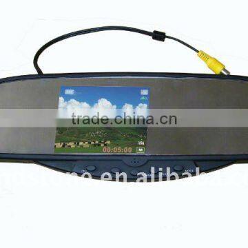 Car DVR Rearview Mirror with Parking Sensor DVR BT-728