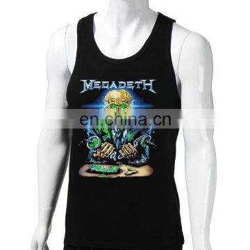 Megadeth boys tank tops,rock band tank tops