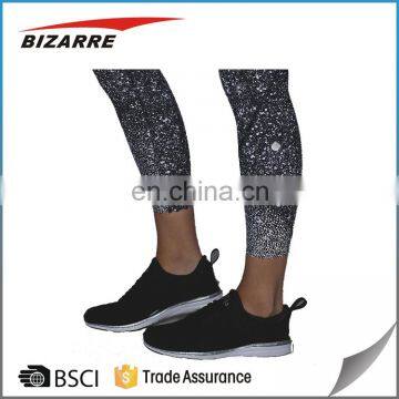 Women Fashion Poly/spandex Dri Fit Mesh Legging Yoga Pants photo-5