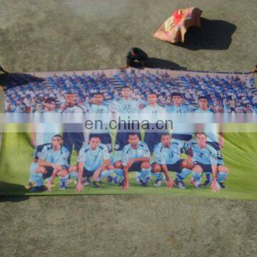 110g knitting polyester advertising big banner