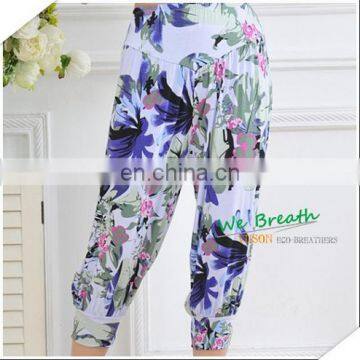 Ladies breeches Bamboo fiber Printed Patterns