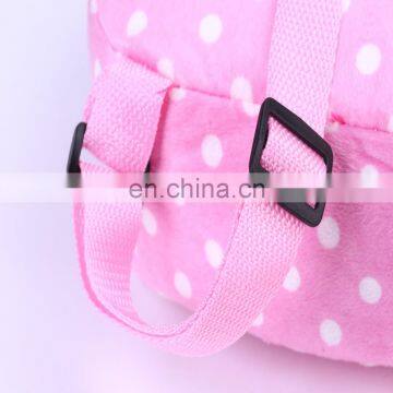 Rabbit Design Hot Sale Girls Terry Cartoon Backpack Satchel