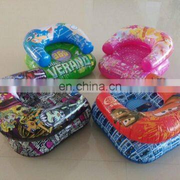 Material Comply with ASTM standard and EN 71 PVC Inflatable Kid Sofa