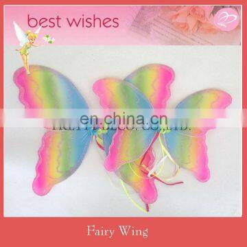 Rainbow colored Butterfly wings party decoration