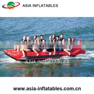 Top quality cheap inflatable banana boat for water games