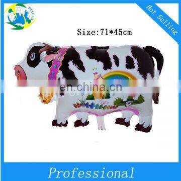 (DX-QQ-0006)28'' *18'' NON LATEX COW BALLOONS