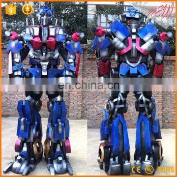 Anmie Mascot Character Superhero Optimus Prime Halloween Cosplay Costume photo-4