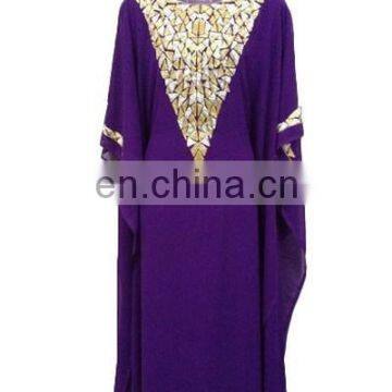 2015 REKFT124 Classic farasha beaded stunning party ware evening dress kaftan