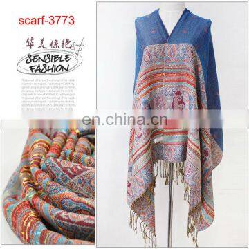 new styles fashion jacquard scarf shawl