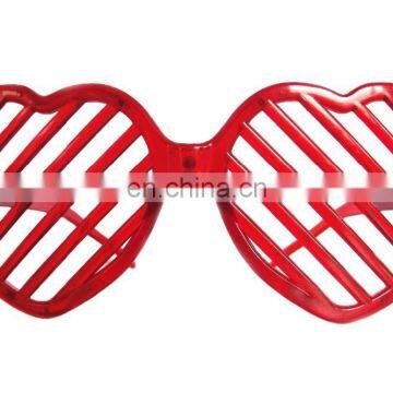 Heart Shape Shutter Sunglasses/LED Shutter Glasses for Girl/flashing Light Glasses photo-2
