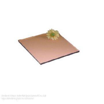 pink reflective glass