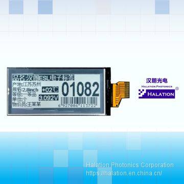 2,9 inch，Electronic Shelf Label ESL，LCM，LCD，RFID，E-paper Display