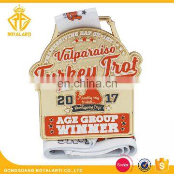 High Quality Race Series Spinning Sport Medal in Thanksgiving Day photo-4