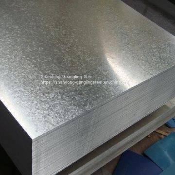 hot dipped galvanized iron steel plain sheet GI plain sheet plate