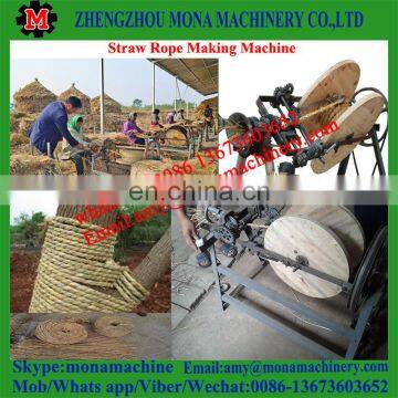 Hot Sale Jute Rope Making Machine Rice Stalk Straw Rope Machine With High Efficiency photo-3