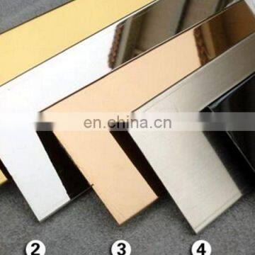 Black Color stainless steel sheet sus304 with mirror surface