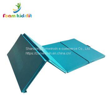 Four Folding Gymnastic Landing Mat for Fitness Body Building photo-4