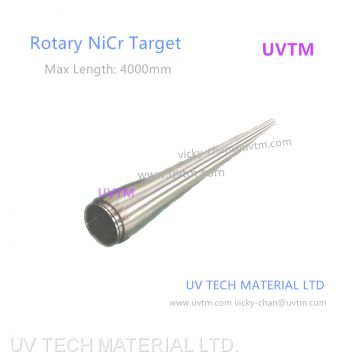 NiCr target UVTM alloy target for magnetron sputter coating low e glass nano thin film