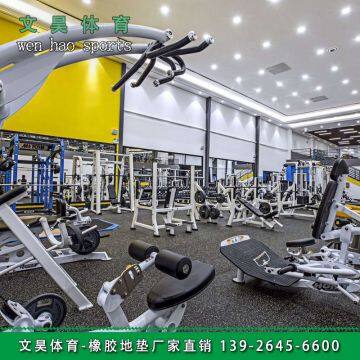Manufacturer of Damping Rubber Floor Mat in Strength Area of Gymnasium, Composed of All Star Rubber Floor Mat Materials photo-3