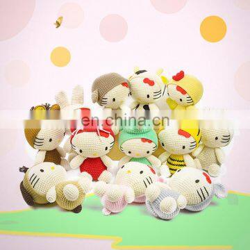 Yarncrafts Handmade Crochet Toy Cartoon Cat Stuffed Toy photo-2