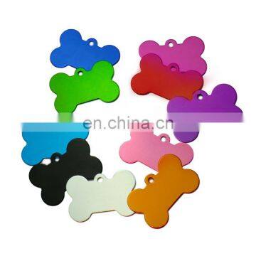Plain Paw Personalized Engrave Embosser Collar ID Diecast Custom Bone Shaped Pet Dog Tag photo-2