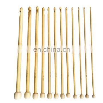 Length 25CM Knitting Tool Sweater Needle Afghanistan Bamboo Crochet Needle Hooks photo-2