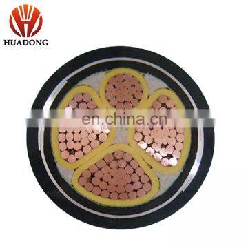 Huadong Cable 0.6/1kv 4 x 120 Mmsq Cu XLPE Swa PVC Outer Sheath Copper Cable photo-2