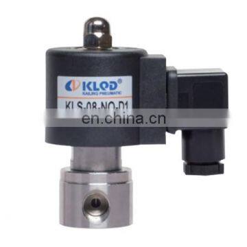 KLS SERIES KLS-08-NO  SS304 2/2 WAY DIRECT ACTING SOLENOID VALVE