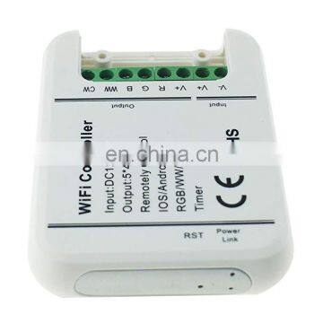 DC12-24V Strip Light 5CH LED Controller Wifi 5 Channel Smart Phone APP Control photo-3