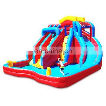 Kids Splash Pool Water Slide Bounce House Outdoor Inflatable Slides and Pool