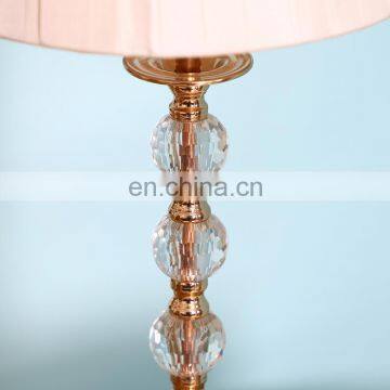 Elegant Crystal Decorative Design Modern Bedroom Metal Night Lamp for Bedside photo-5