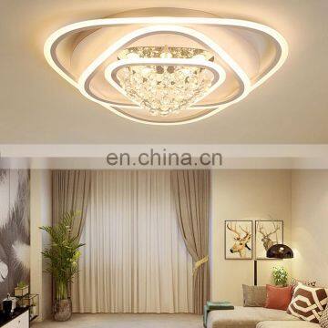 New Design Modern Acrylic Hotel Dimmable With Luxury Crystal Led Ceiling Light photo-4