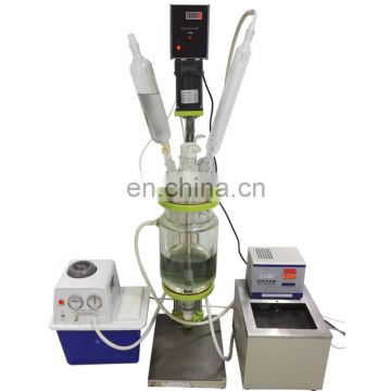 Photochemical lab use explosion-proof glass jacketed quartz reactor