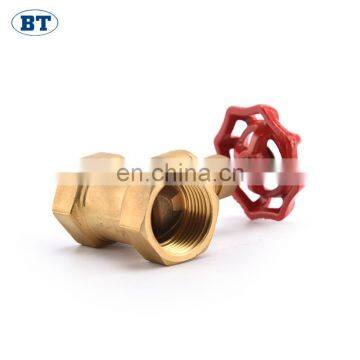 BT4001 Italy type PN16 brass stem gate valve BSP/NPT thread 1/2"-4"