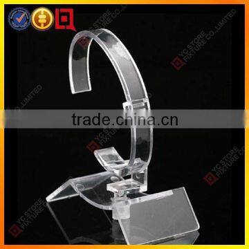 Clear Acrylic Countertop Watch Display Stand With Printing Logo Design photo-2