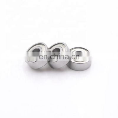 miniature ball bearing inch bearing R2 R2ZZ mini inch groove ball bearing 1/8 x 3/8 x 5/32 inch