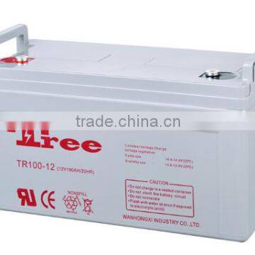 long life vrla smf battery ups battery 12v 110ah agm deep cycle battery