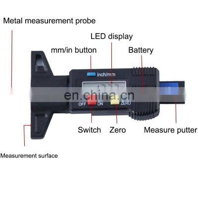 Digital Car Tyre Tread Depth Gauge photo-2