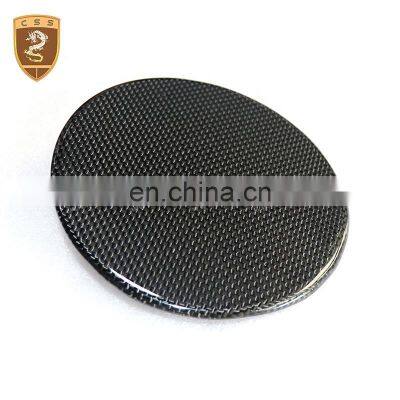 Carbon Fiber Car Parts Oil Fuel Tank CapCover For Ferra-ri 488 GTB